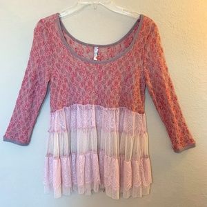 Free People Top Sz SP